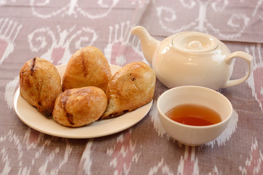 Golden Brown Samsa, a Savory Pastry
