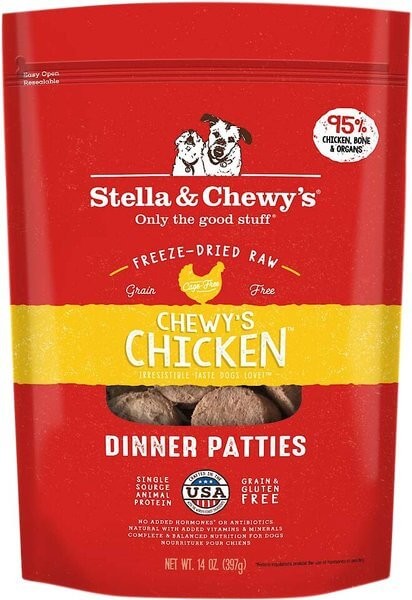 Stella and Chewy's Freeze-Dried Raw Dog Food Patties