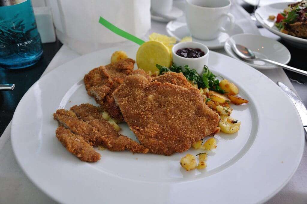 Delicious Wiener Schnitzel, the heart of Austrian food
