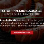 Assortment of foods suitable for camping, including bread, fruit, and snacks