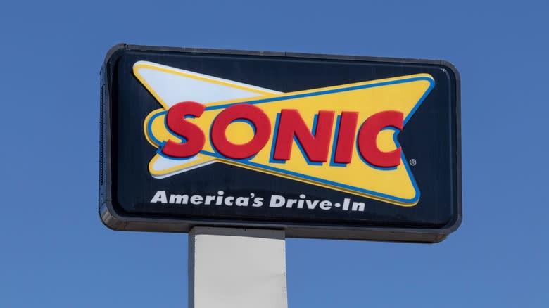 Sonic Restaurant Sign