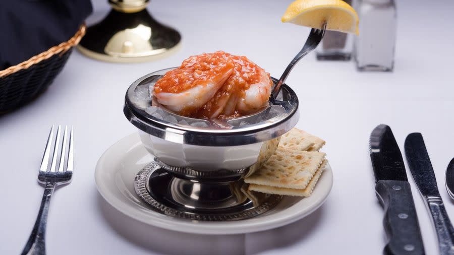 St. Elmo Steak House Fiery Shrimp Cocktail