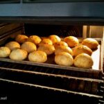 Delicious Pão de Queijo fresh from the oven