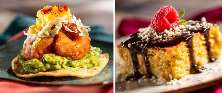 Tostada de Camarones at the EPCOT Food and Wine Festival