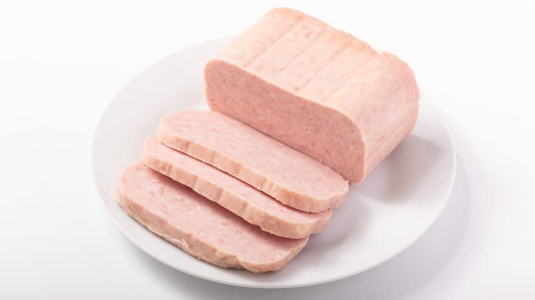 Different alternatives to spam, such as chicken, turkey, and fish
