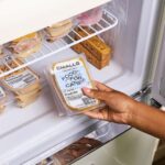 Smalls' frozen wet food arrives with plenty of dry ice, ensuring freshness during transit.