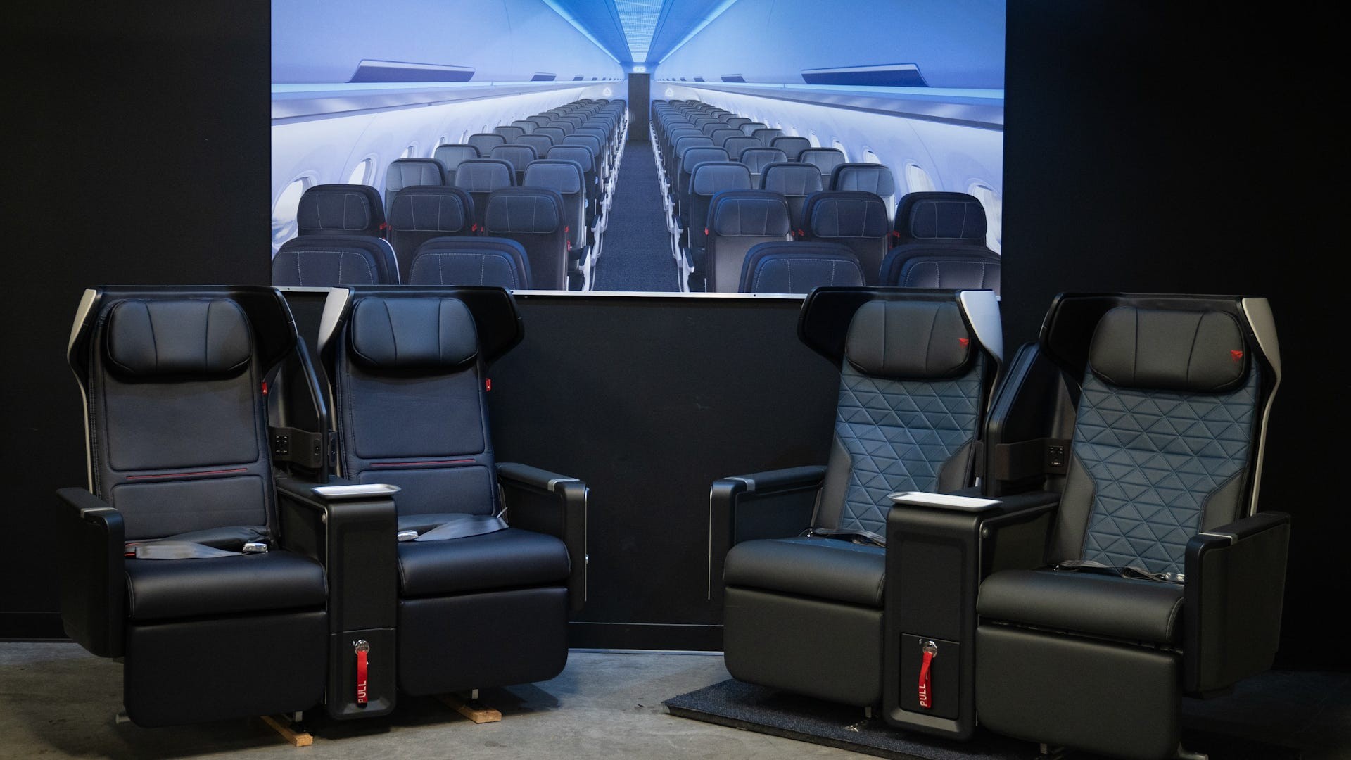 Delta airplane seat styles offering comfort and improved passenger experience