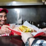 Chicago-style hot dog with all the fixings