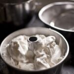 Angel Food Cake batter in a bowl