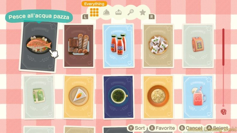 Animal Crossing Stonework Kitchen DIY Recipe