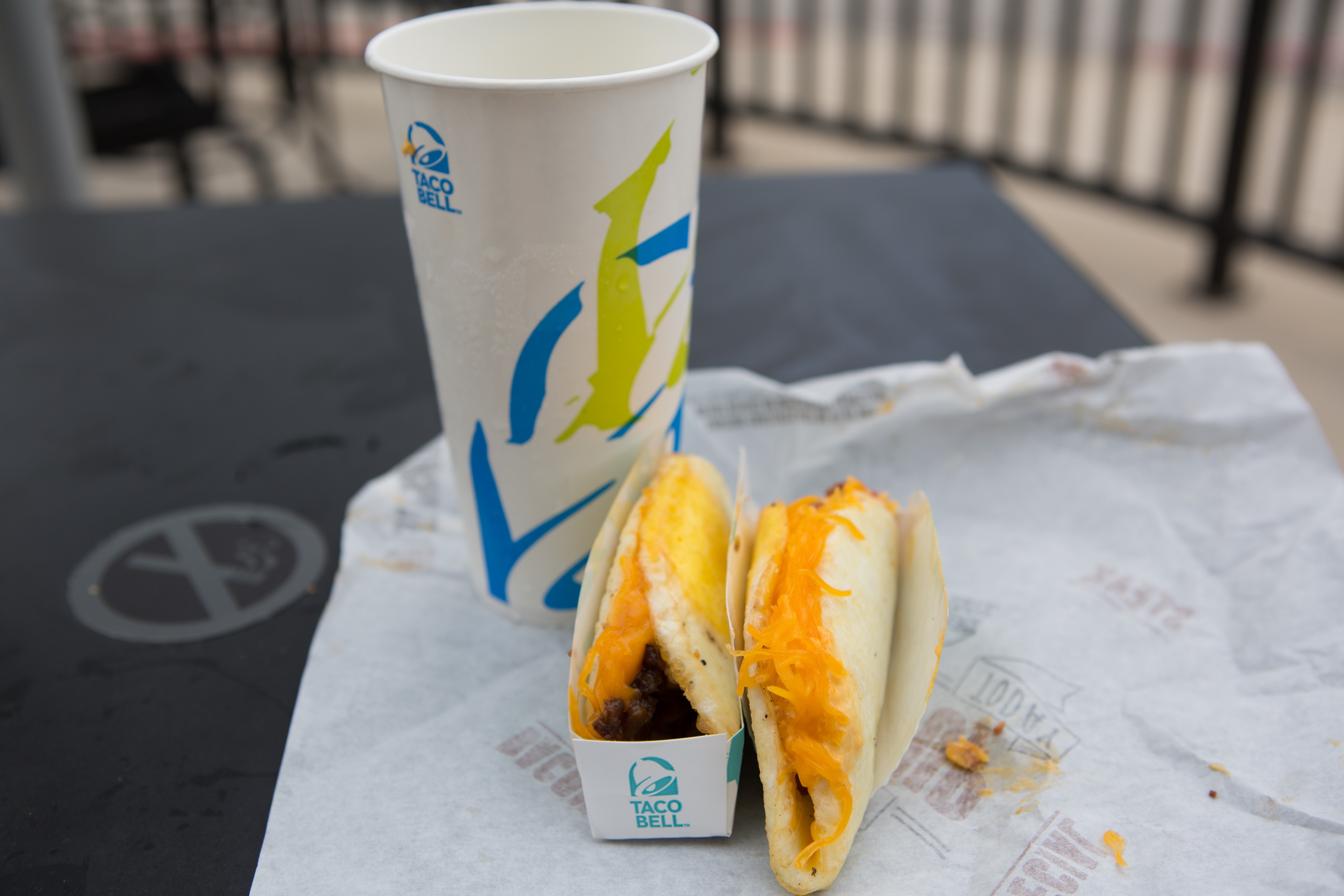 Taco Bell naked tacos