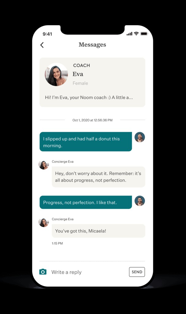 Noom App on Phones