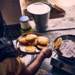 Cooking with a rocket stove