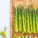 Steamed asparagus - foods that start with a
