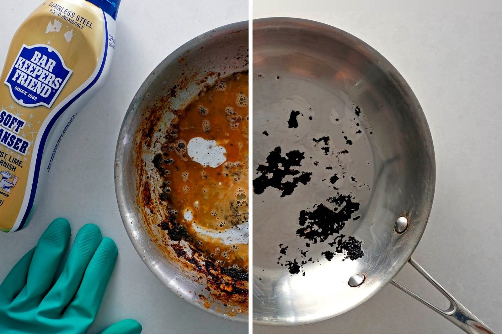 Bar Keepers Friend Cleaning Pan