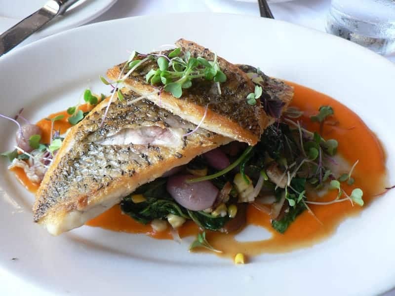Barramundi, a popular Australian sea bass, showcasing its fresh and appealing appearance.