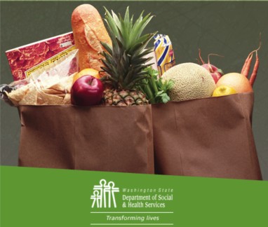 EBT card for purchasing food