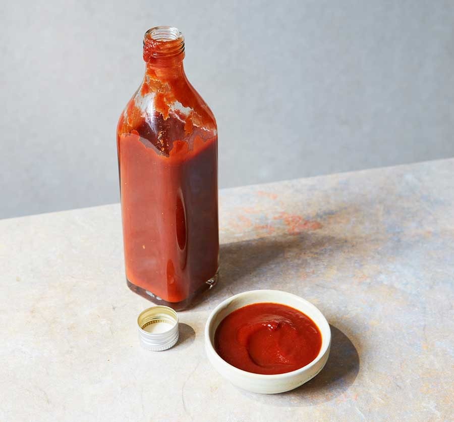 BBQ sauce in a jar