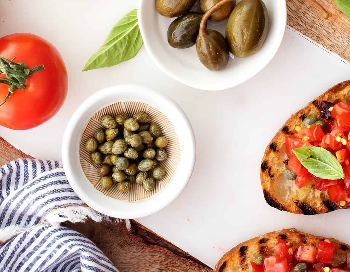 Assortment of capers