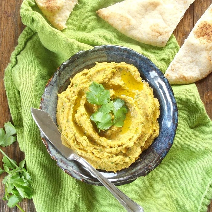 Indian Curry Hummus Ingredients