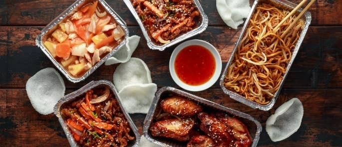 Reheating food in a microwave, showcasing efficient meal preparation