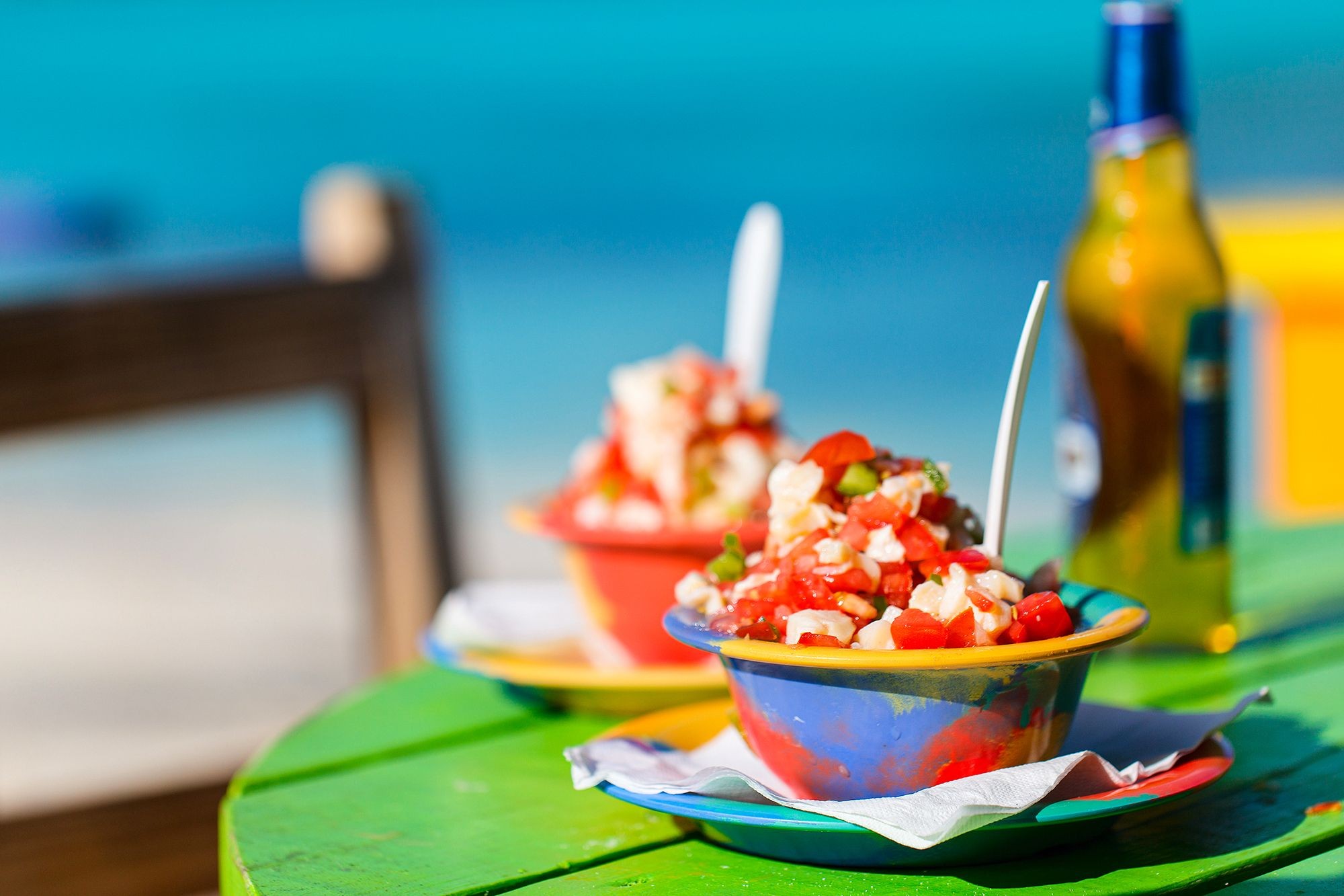 Conch Salad a refreshing Bahamian appetizer
