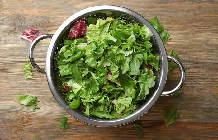 Dark leafy greens complete and improve your stamina