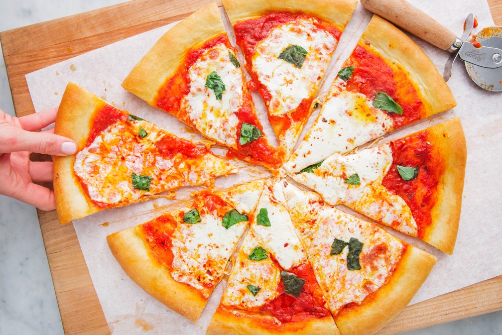 Homemade pizza