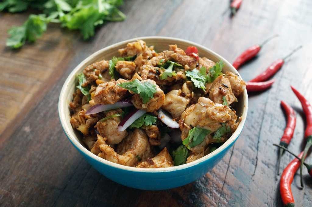 Choila, a part of the extensive Newari cuisine, this food in Nepal is a spicy one made with water buffalo meat