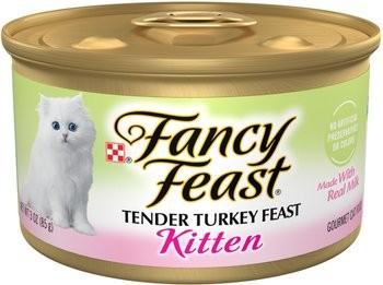 Fancy Feast Kitten Tender Turkey Feast Canned Cat Food