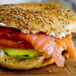 Bagel with cream cheese and lox from Russ & Daughters