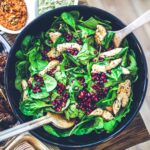Selection of foods high in sugar and fat, including soda, fried foods, and processed snacks