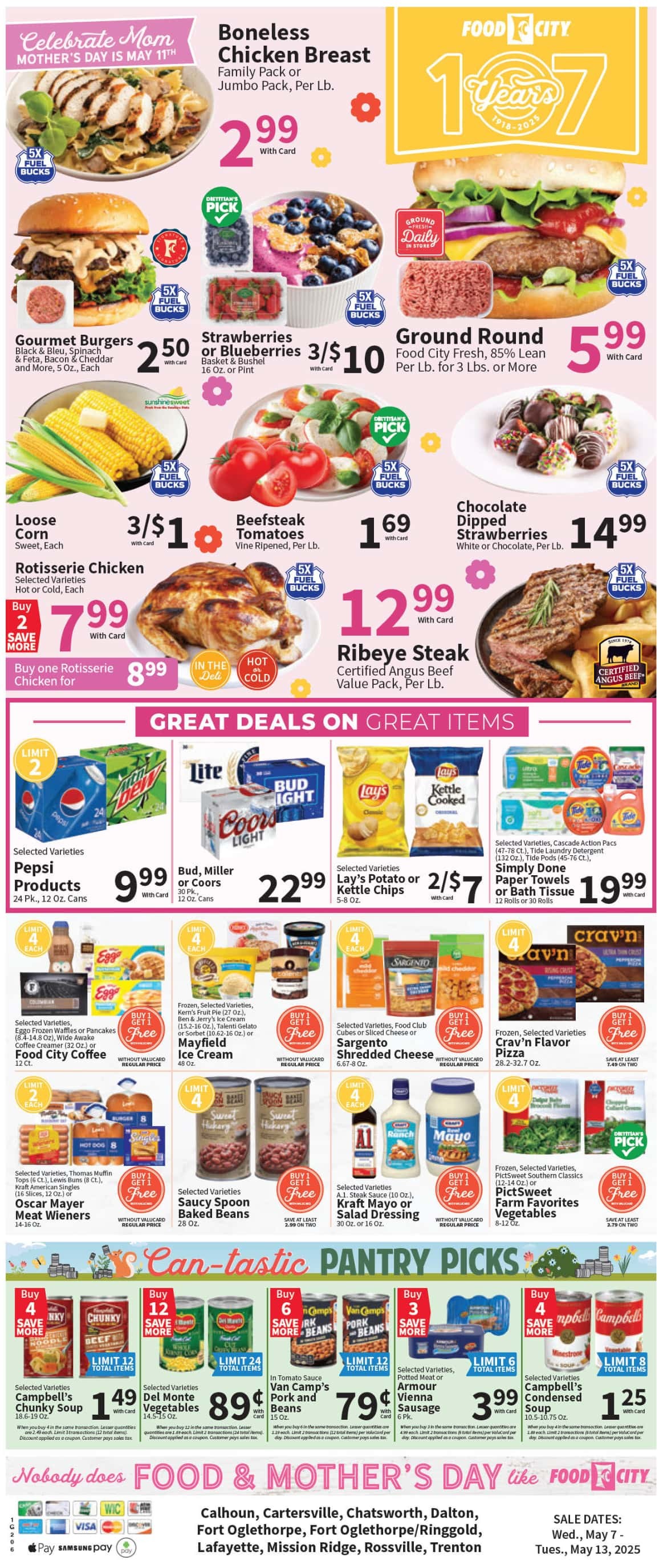 Food City Ad Meat Section