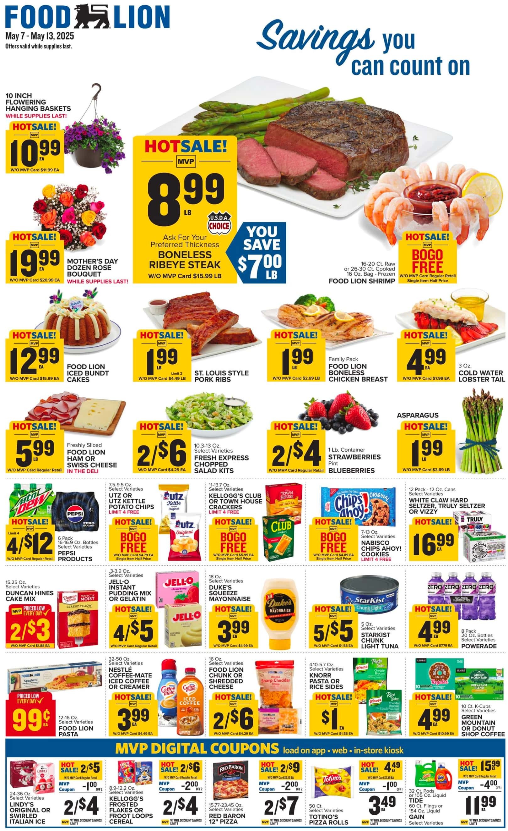 Food Lion Weekly Ad Featuring Fresh Produce and Grocery Savings