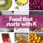 Assortment of colorful and delicious chicken kabobs with bell peppers and onions on a grill, showcasing a popular food starting with K.