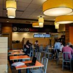 Sushi options available at the Laker Food Co. campus dining hall