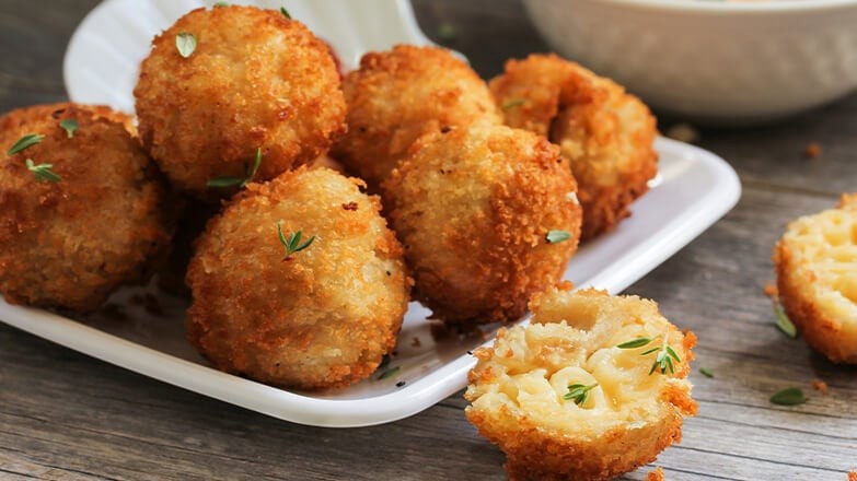 fried mac and cheese