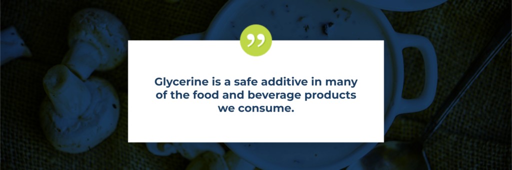 Vegetable glycerin adds moisture and a smooth texture to baked goods, making them irresistible.