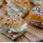 Delicious Hawaiian Ham Sliders prepared for Super Bowl