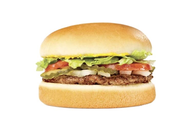 The Whataburger Jr. is a smaller version of Whataburger