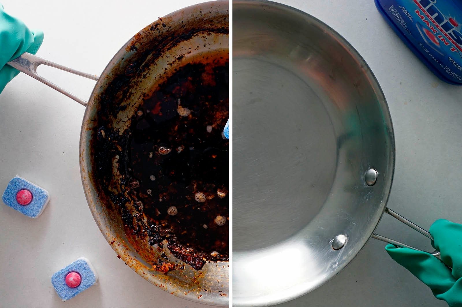 Dishwasher Tablet Cleaning Pan
