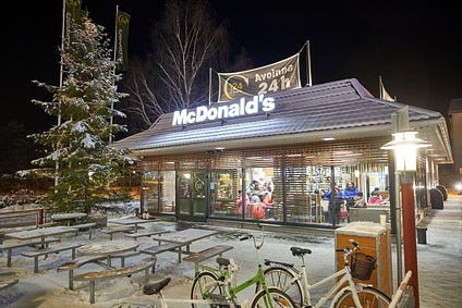 McDonald's in Rovaniemi, Finland
