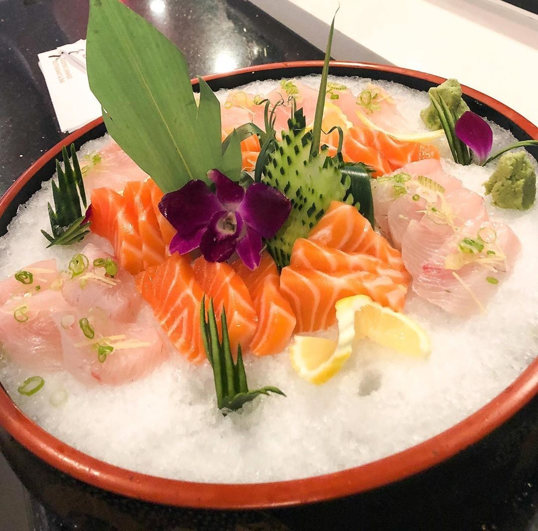 Sashimi at Keeper’s Japanese Restaurant and Bar