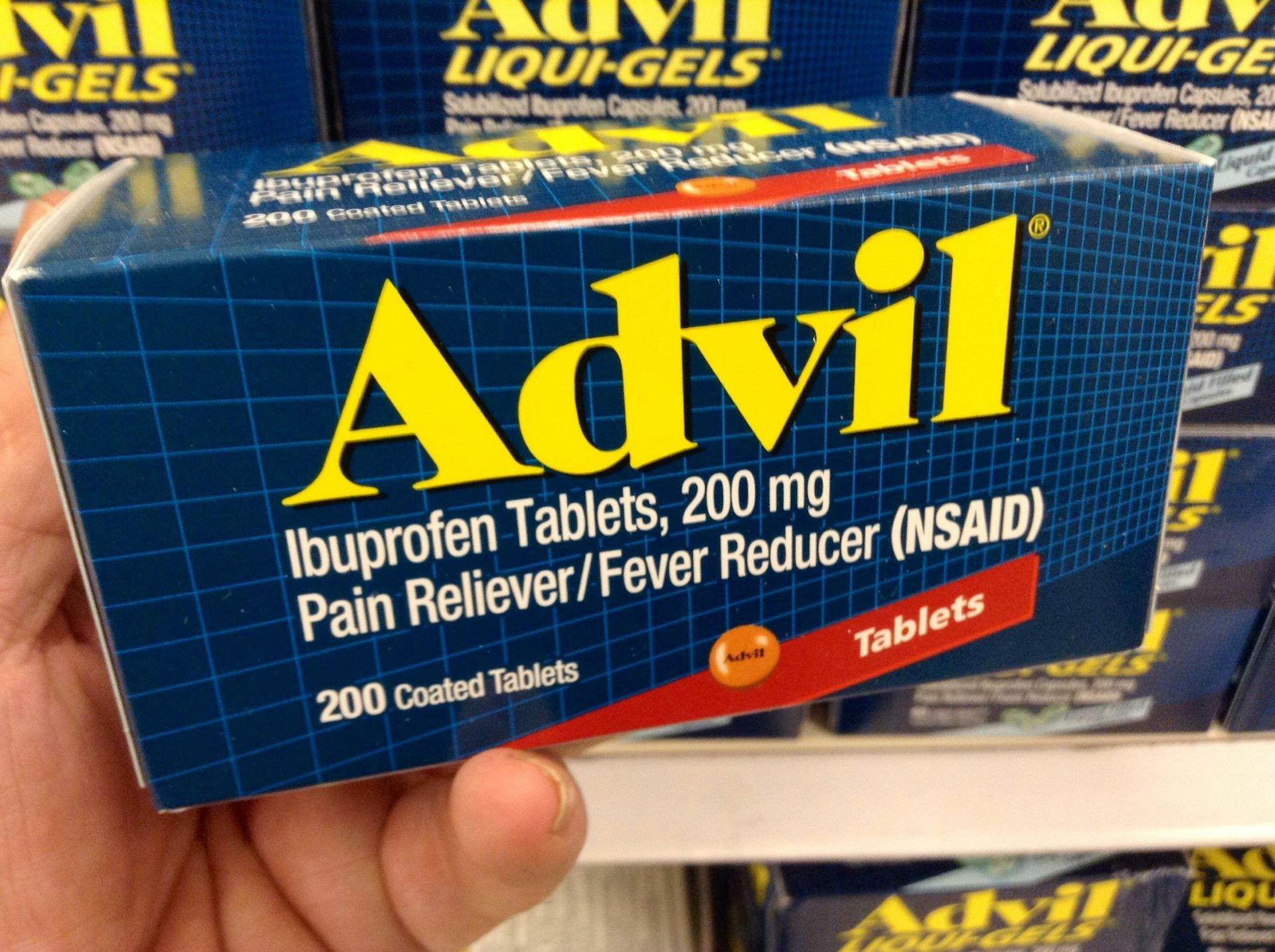 Ibuprofen tablets and capsules
