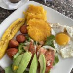 Locro de Papa a hearty Ecuadorian soup made with potatoes and cheese