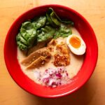 Creamy Chicken Ramen from San Diego ramen restaurant Tajima Ramen in North Park