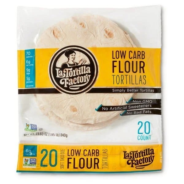 La Tortilla Factory Low Carb Tortillas at Costco