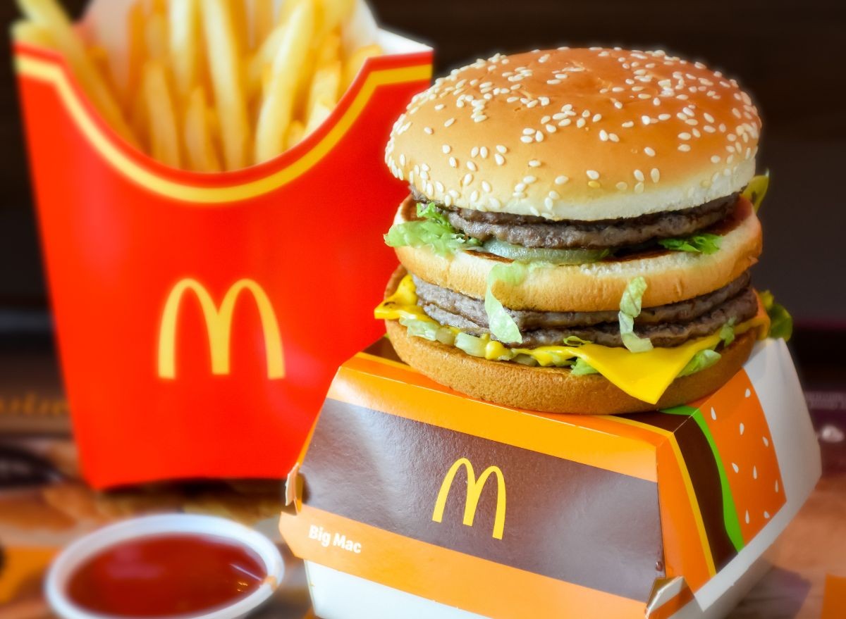 McDonald's Big Mac and Fries
