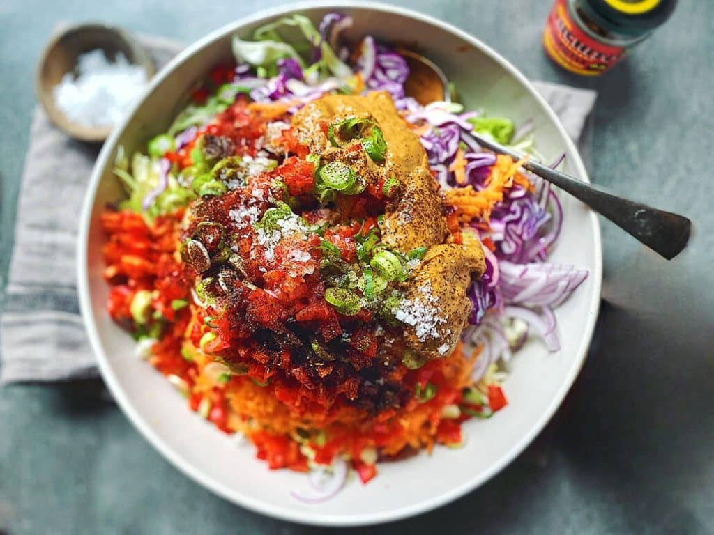 Flavorful Mexican Coleslaw with Chipotle Mayo