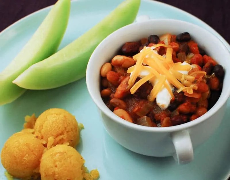 Chickpea curry served over rice, showcasing a quick and flavorful meal made with pantry staples.
